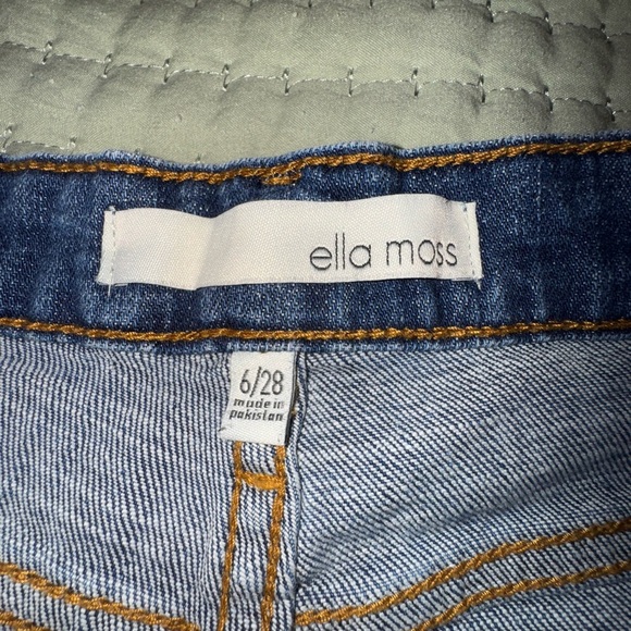 Ella Moss High Waist Straight Jeans Blue Denim. Womens Sz 6/28. VGUC - Picture 8 of 15